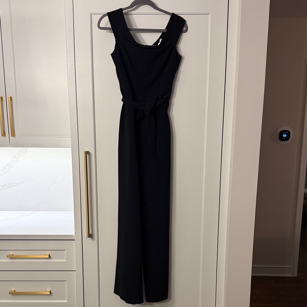 Eliza J Classic Black Jumpsuit